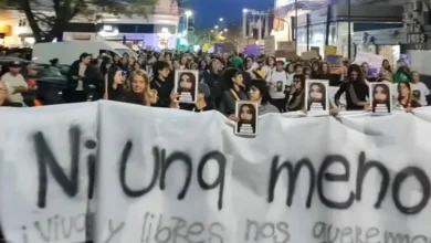 Movilización en Villa Carlos Paz por Ni Una Menos