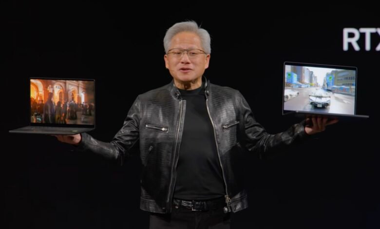 Imagen del chip RTX Spark de Nvidia, mostrando su diseño innovador y compacto.