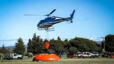 Pilotos en entrenamiento para combatir incendios forestales en Córdoba