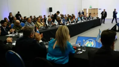 Ministro Juan Pablo Quinteros en la Reunión Nacional del Consejo de Seguridad Interior