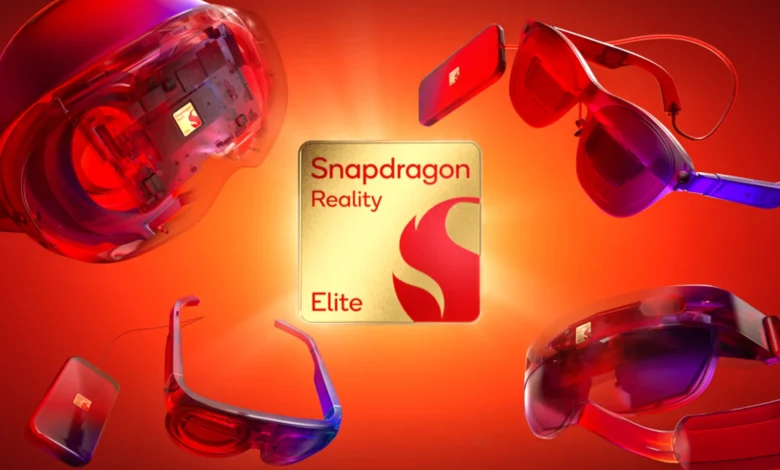 Imagen del chip Snapdragon Reality Elite de Qualcomm