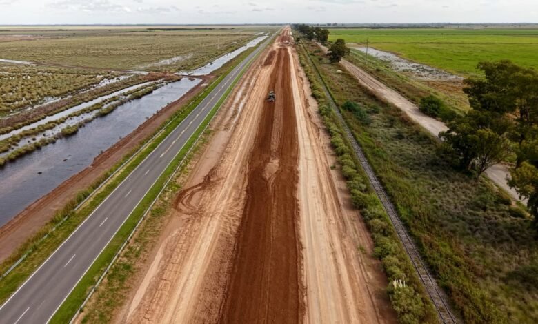 Imagen de la Autopista Ruta 19 en construcción