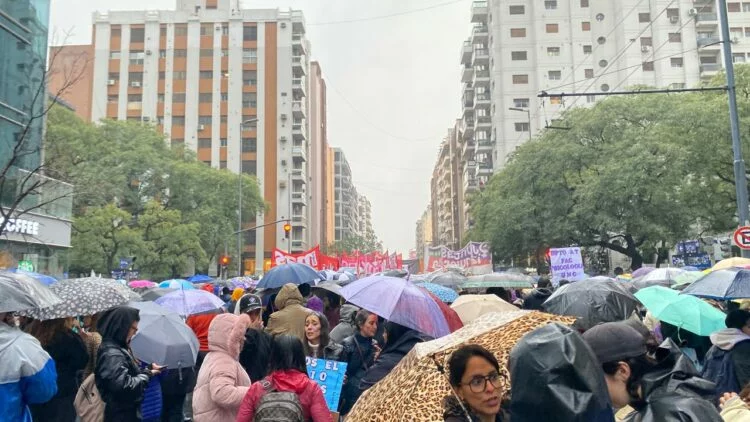 Marcha de Ni Una Menos en Córdoba