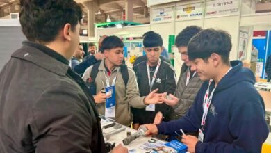 Estudiantes de escuelas técnicas cordobesas en la Bienal Metalmecánica 2026