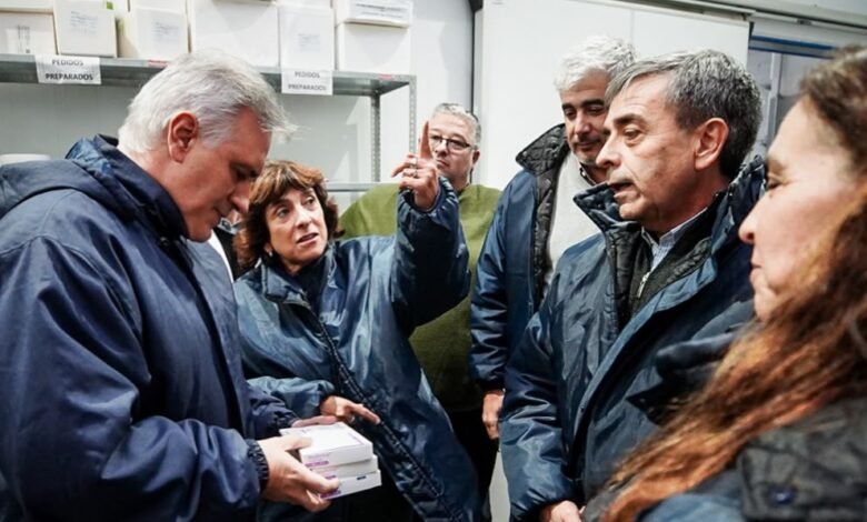 Imagen de un bebé recién nacido recibiendo atención médica