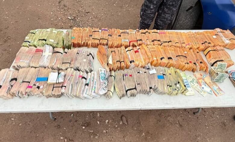 Imagen de la operación policial en barrio Alberdi