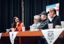 Imagen de la presentación del libro en el Sindicato de Luz y Fuerza