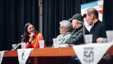 Imagen de la presentación del libro en el Sindicato de Luz y Fuerza
