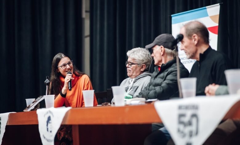 Imagen de la presentación del libro en el Sindicato de Luz y Fuerza
