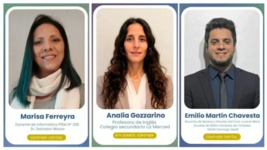 Docentes cordobeses reciben reconocimiento en el premio 'Docentes que Inspiran'