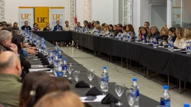Imagen del acto inaugural del Consejo Intersectorial en Marcos Juárez