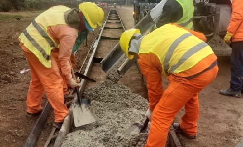 Imagen de la pavimentación de la Ruta S-433