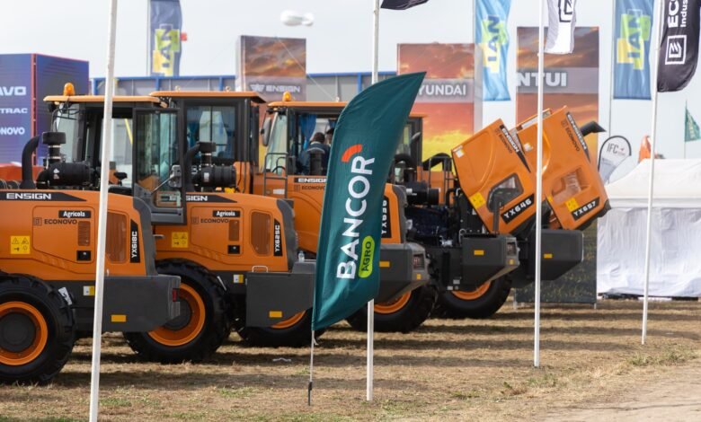 Imagen de la exposición Agroactiva 2026 con stand de Bancor
