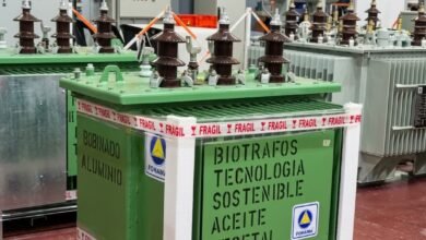 Imagen del biotransformador de aceite vegetal en Quilino, Córdoba