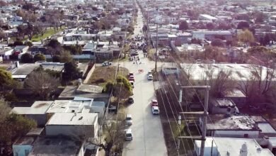Inauguración de nuevas cuadras de pavimento en Río Cuarto