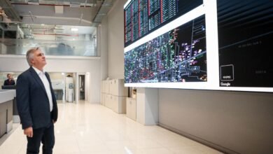 Imagen del Centro de Control de Alumbrado Público Inteligente de Córdoba