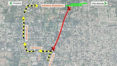Imagen de la obra de duplicación de calzada de Av. Bodereau