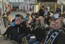 Estudiantes del IPET N° 250 celebran la victoria de la Selección Argentina