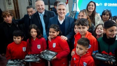 Entrega de netbooks en Villa María