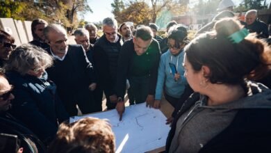 Imagen de la obra en la Avenida Bodereau
