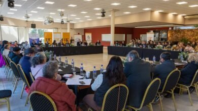 Representantes de la Universidad Provincial de Córdoba y de la comunidad durante la jornada de lanzamiento del Consejo Intersectorial del Departamento San Javier