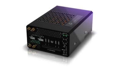 Imagen de la plataforma Qualcomm Dragonwing IQ10 RRD, diseñada para ser el cerebro de los próximos robots y vehículos autónomos.