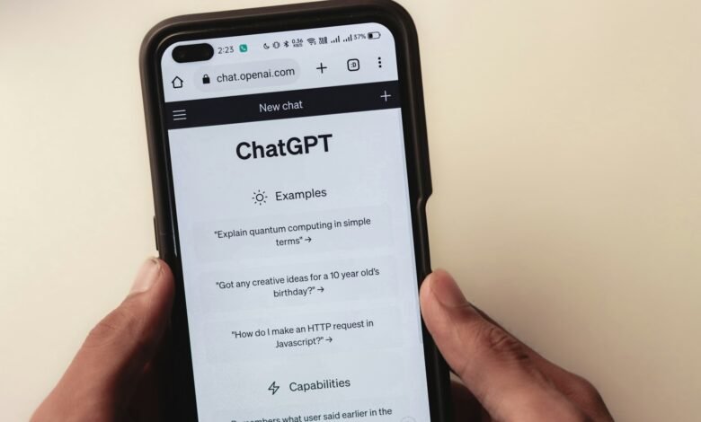 Imagen de una inteligencia artificial en acción