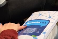 Imagen de un taller de AcompañarCBA en una escuela de Córdoba