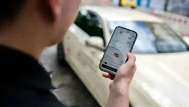 Imagen de un taxi en la ciudad de Córdoba