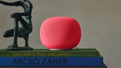 Imagen del nuevo Google Home Speaker con Gemini