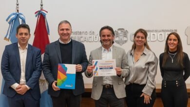 Imagen de la Escuela 9 de Julio en Agua de Oro con nuevos espacios educativos