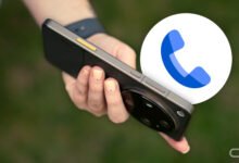 Imagen de una llamada scam en un teléfono móvil