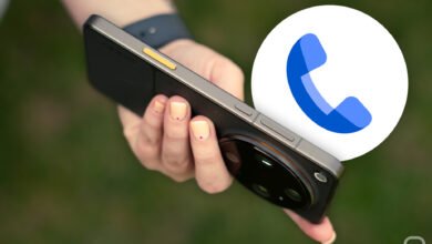 Imagen de una llamada scam en un teléfono móvil