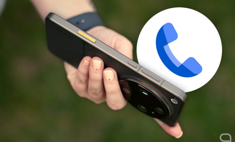 Imagen de una llamada scam en un teléfono móvil