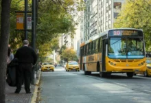 Colectivos en la ciudad de Córdoba