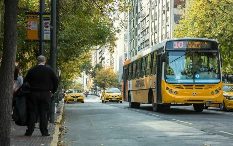 Colectivos en la ciudad de Córdoba