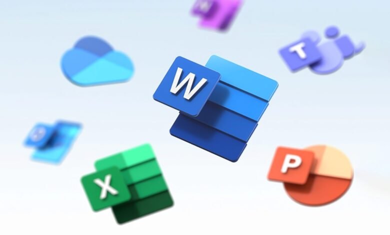 Imagen de la pantalla de inicio de Microsoft Office 2019