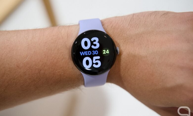 Imagen del Pixel Watch 5 recuperado del fondo del mar