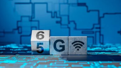 Imagen de una antena de red 6G