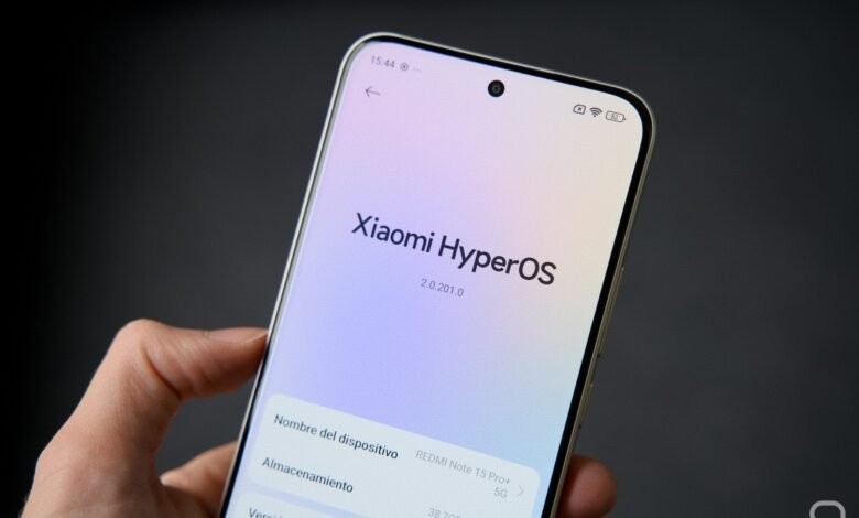 Imagen de un dispositivo Xiaomi con una pantalla de actualización de seguridad