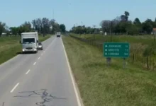 Mapa de la Ruta Nacional 19 con desvíos y trabajos de conservación en Arroyito