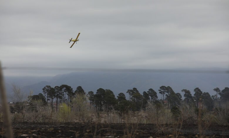 Incendio forestal en Córdoba
