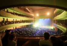 Imagen de un concierto de rock en el Teatro Real de Córdoba