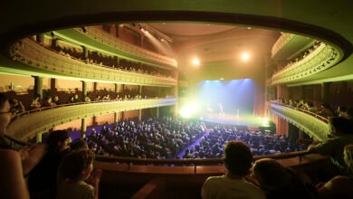 Imagen de un concierto de rock en el Teatro Real de Córdoba