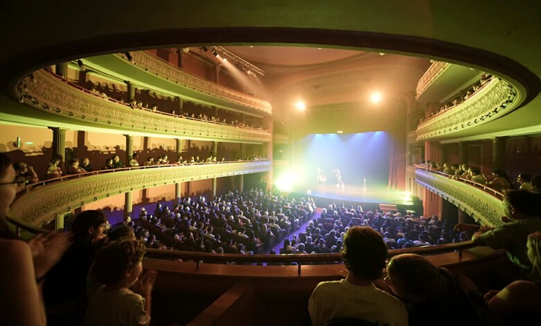 Imagen de un concierto de rock en el Teatro Real de Córdoba