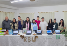 Estudiantes de Córdoba participando en el Festival de la Palabra