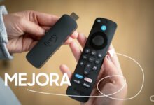 Imagen de la interfaz de Amazon Fire TV HD con la función Pantalla Adaptativa