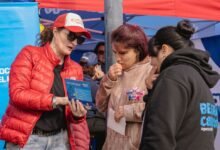 Imagen de la jornada de Córdoba Cerca Tuyo en el barrio Villa 9 de Julio