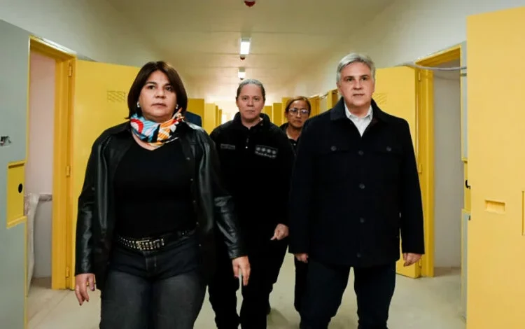 Imagen de la construcción del Centro Penitenciario de Máxima Seguridad en Bouwer