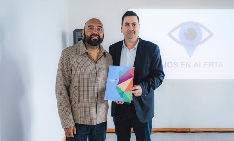 Imagen de la presentación del programa 'Ojos en Alerta' en San Antonio de Arredondo